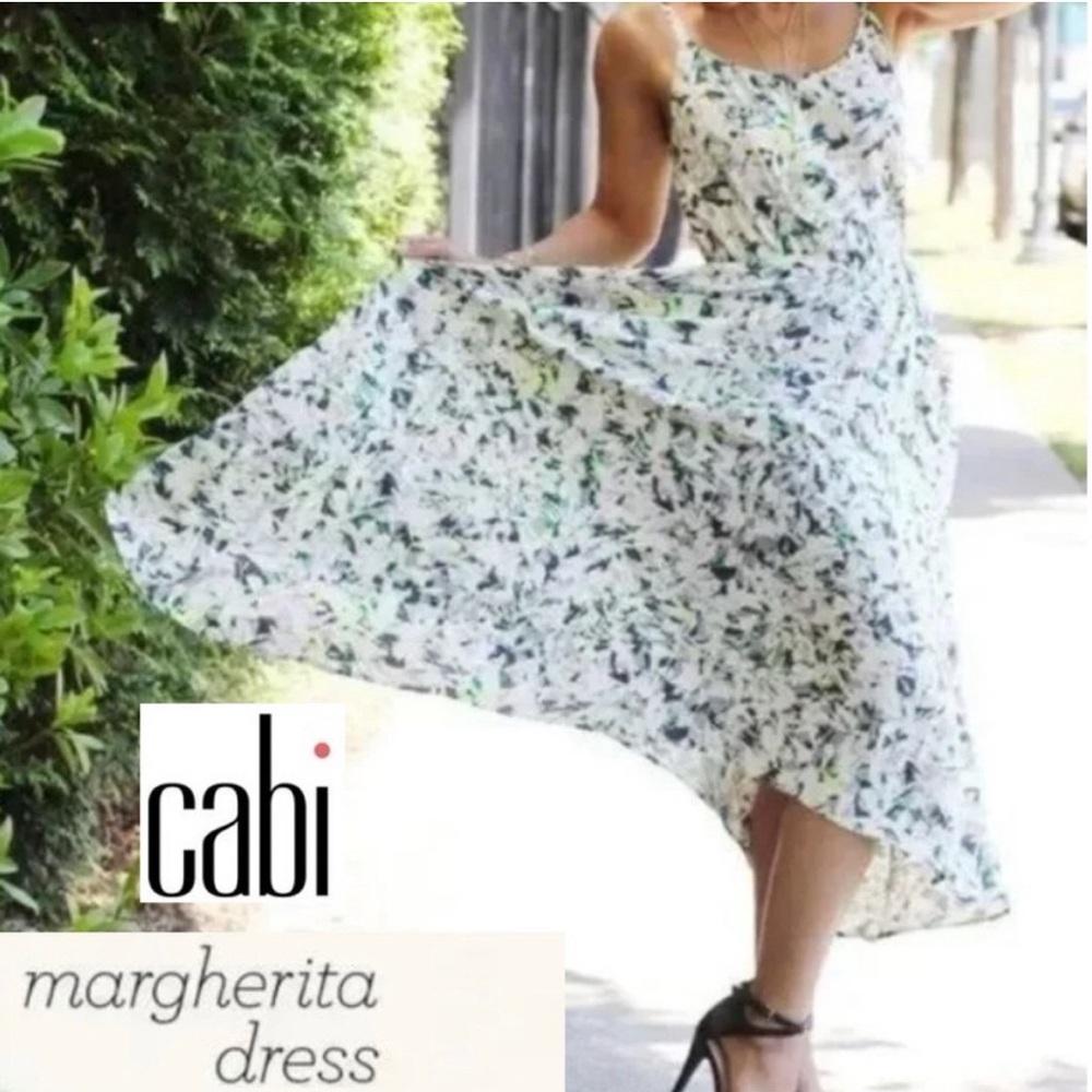 Cabi 5048 Margherita Dress - White Floral